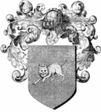 Coat of arms of family Lachatre