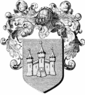 Escudo de la familia Chateaulin - ref:43938