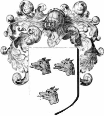Escudo de la familia Chateautro - ref:43941