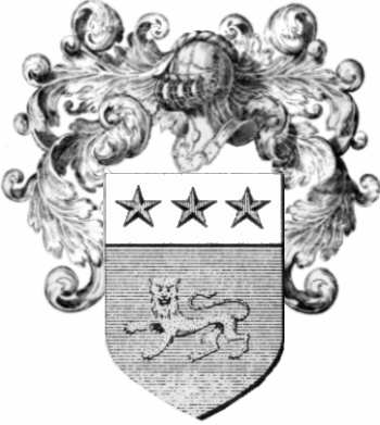 Coat of arms of family Chauveau - ref:43948
