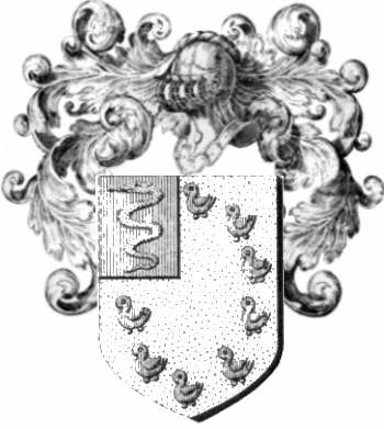 Wappen der Familie Chemille - ref:43956
