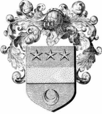 Wappen der Familie Chertemps - ref:43962