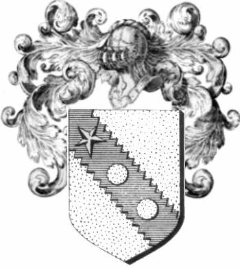 Coat of arms of family Clarke - ref:44002