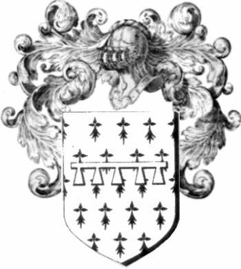 Coat of arms of family Cluziat - ref:44015