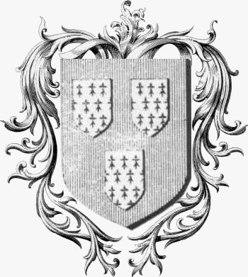 Wappen der Familie Coetlogon - ref:44039