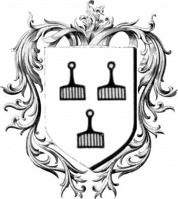 Coat of arms of family Aubier De Condat