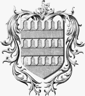 Escudo de la familia Coetmenech - ref:44042