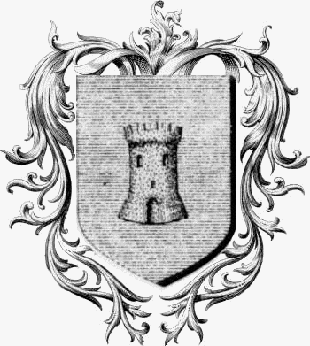 Coat of arms of family Coetromarc'h - ref:44049