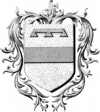Escudo de la familia Coetudavel - ref:44052