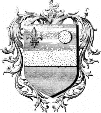 Wappen der Familie Collardin - ref:44061