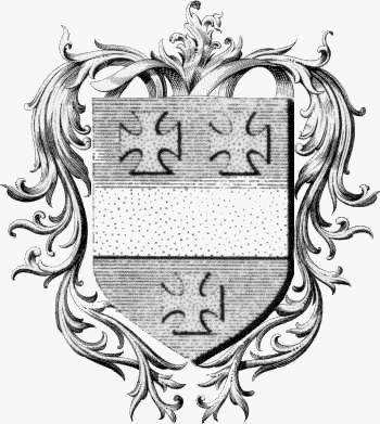 Escudo de la familia Aubin - ref:44062