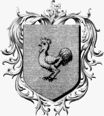 Escudo de la familia Cocusse