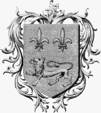 Coat of arms of family Corgne