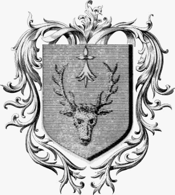 Coat of arms of family Cornulier - ref:44091