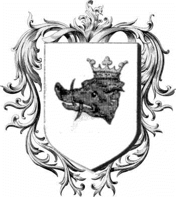 Wappen der Familie Corret - ref:44095