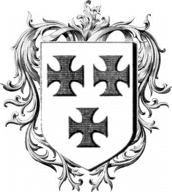 Wappen der Familie Corsin - ref:44096