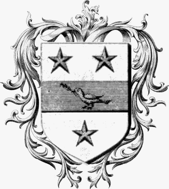 Wappen der Familie Cosnier - ref:44100