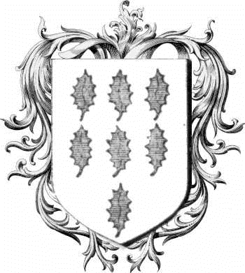 Coat of arms of family Cosquer