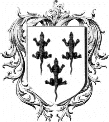 Coat of arms of family Cotereau