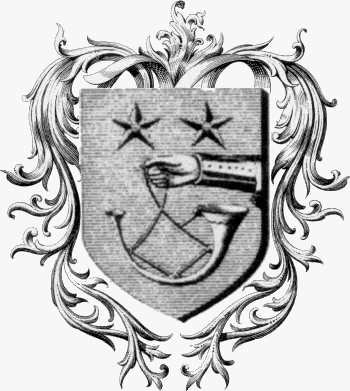 Coat of arms of family Audouyn - ref:44111