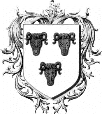 Wappen der Familie Couldebouc - ref:44123