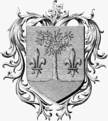 Coat of arms of family Couradin