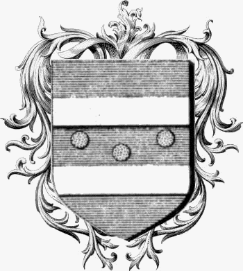 Wappen der Familie Coutances - ref:44141
