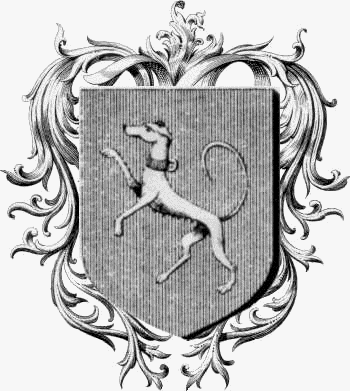 Coat of arms of family Coutelier