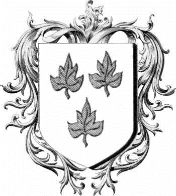 Coat of arms of family Cozou