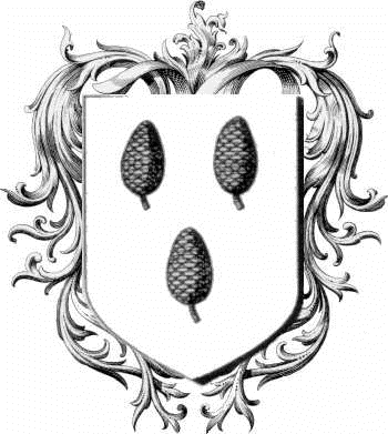 Escudo de la familia De Cremenec