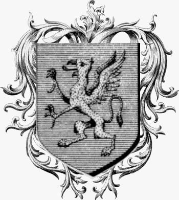 Wappen der Familie Gratet - ref:44160