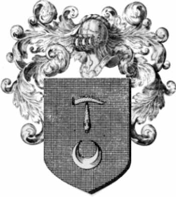 Wappen der Familie Damet - ref:44175