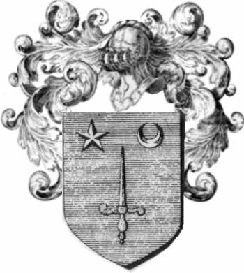Coat of arms of family Danglade - ref:44180