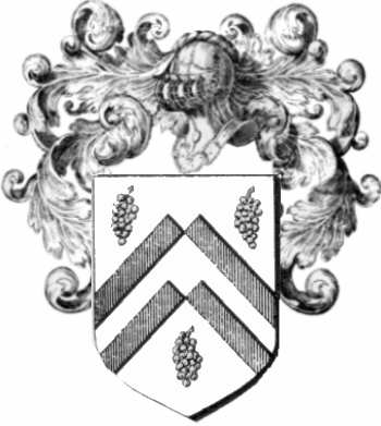 Coat of arms of family Danjou - ref:44184