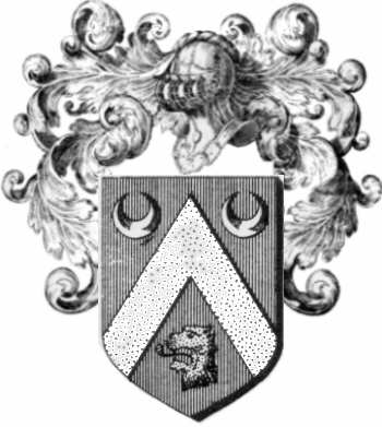 Coat of arms of family Deniau - ref:44195