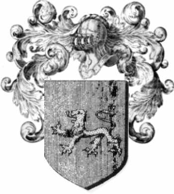 Coat of arms of family Denmat - ref:44196