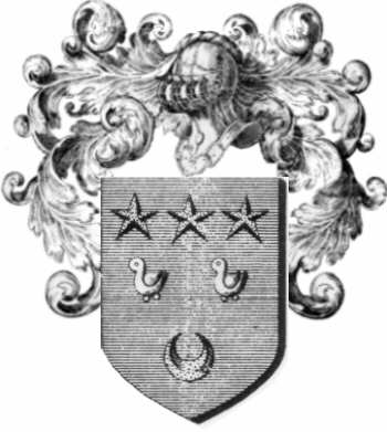 Coat of arms of family Denoual - ref:44198