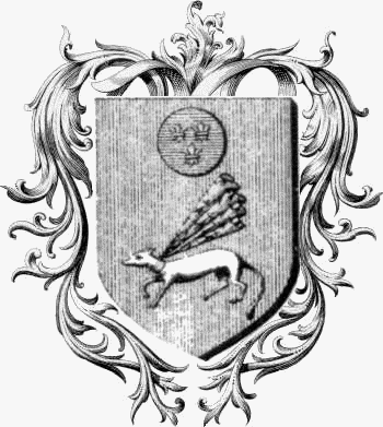 Escudo de la familia Auray - ref:44203