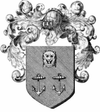Coat of arms of family Digaultray - ref:44216