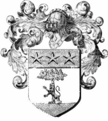 Wappen der Familie Dombideau - ref:44228