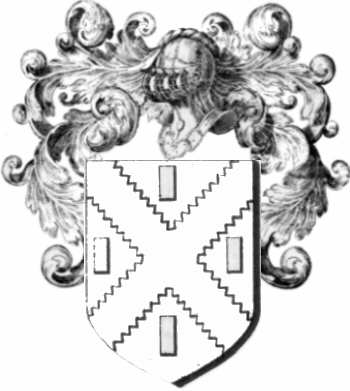 Wappen der Familie Douesneliere - ref:44240