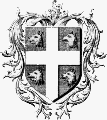 Escudo de la familia Auvergne - ref:44248