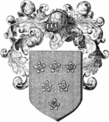 Coat of arms of family Droniou - ref:44252