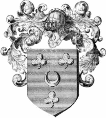 Escudo de la familia Milcendeau