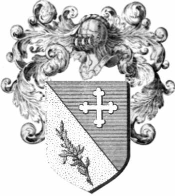 Escudo de la familia Dubreil - ref:44257
