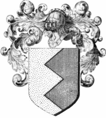 Escudo de la familia La Teyssonnniere - ref:44264