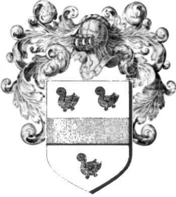 Wappen der Familie Esparbez - ref:44288