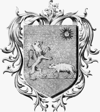 Wappen der Familie Fagon - ref:44310