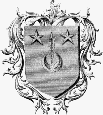 Coat of arms of family Faverolles - ref:44320