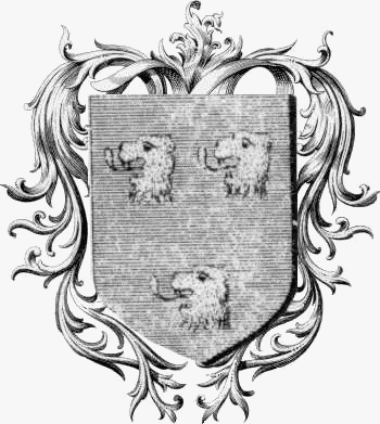 Coat of arms of family Favois - ref:44322